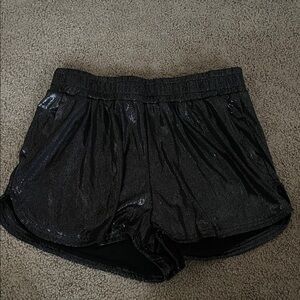 Black Shimmer Women's Shorts